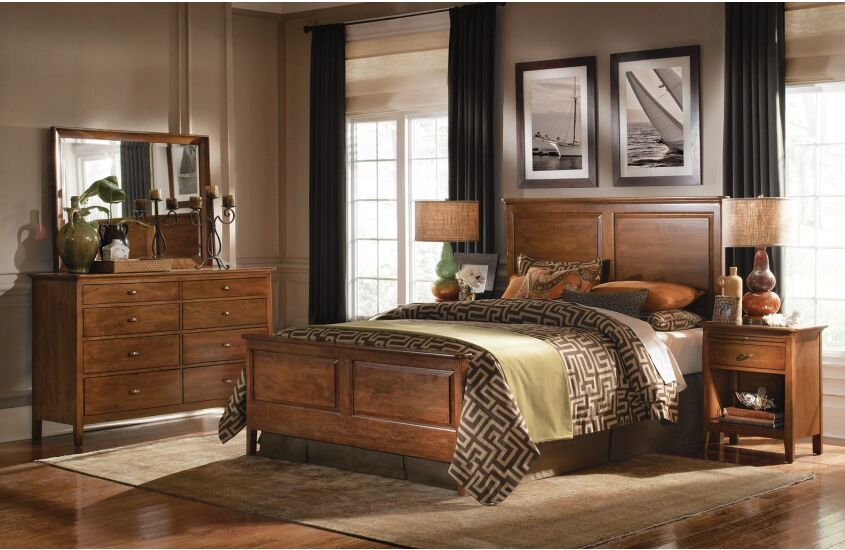 QUEEN PANEL BED - COMPLETE Room